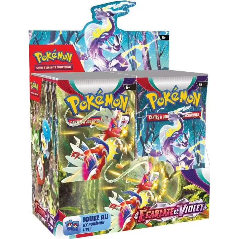 🔥 Display 36 Boosters JCC Pokémon : Écarlate et Violet (EV01) 🔥