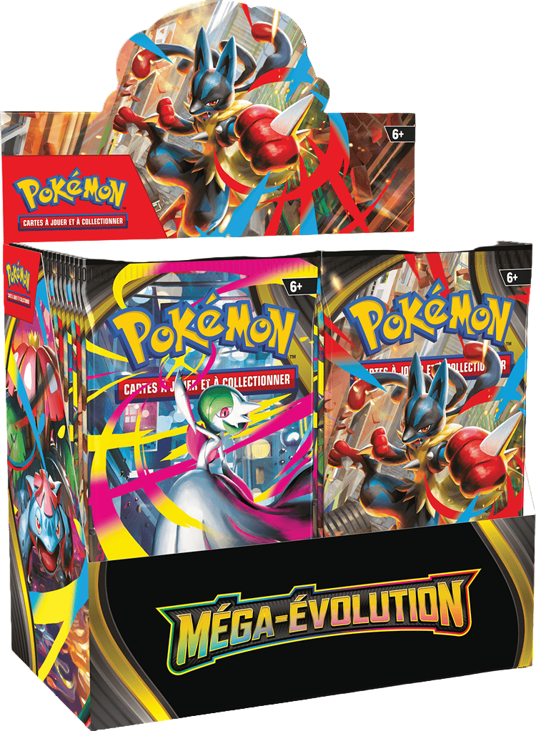 👑 Display 36 Booster JCC Pokémon – Mega Evolution (FR) 💥 Card Master Tcg