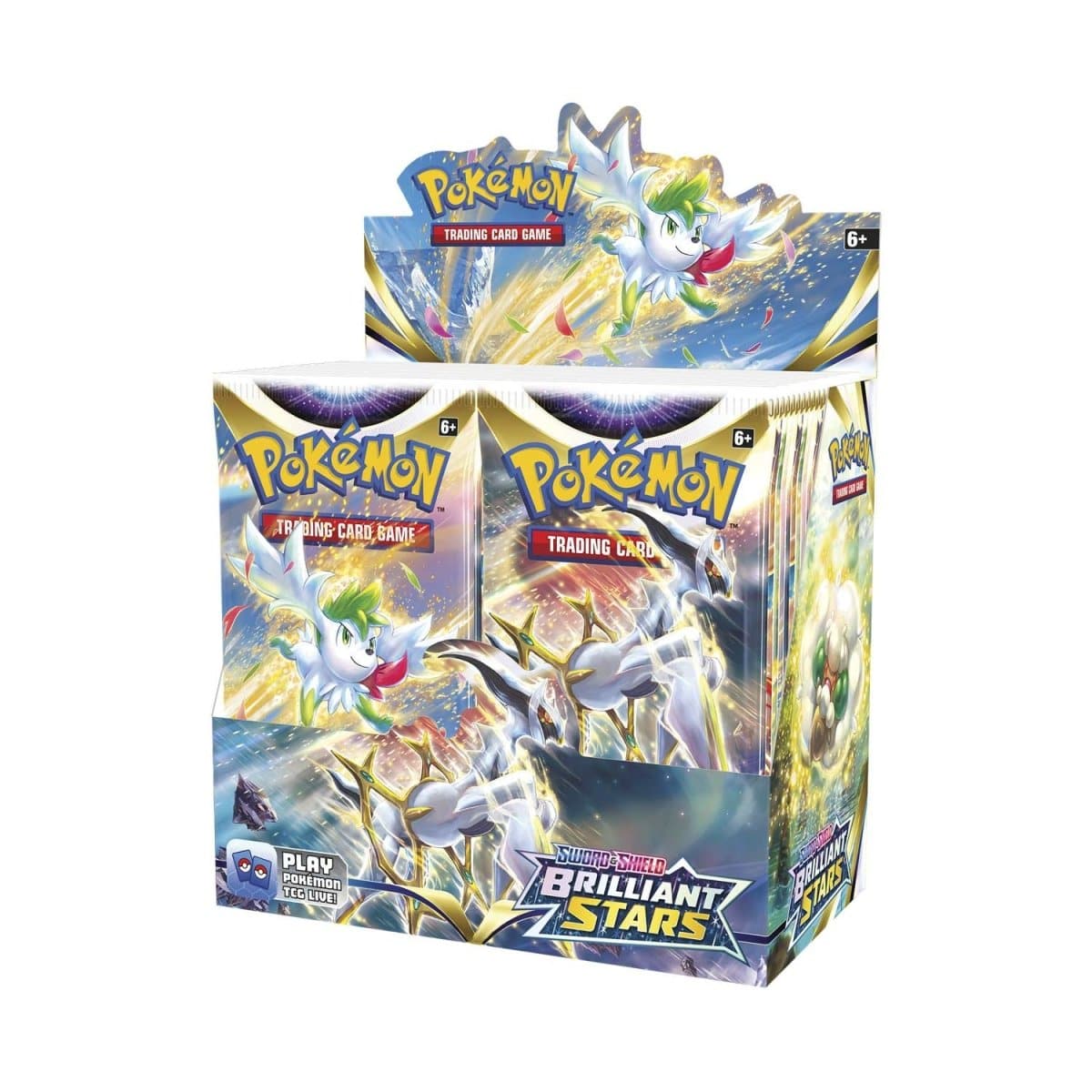 SEALED Pokémon TCG: Brilliant Stars Booster Box Card Master Tcg