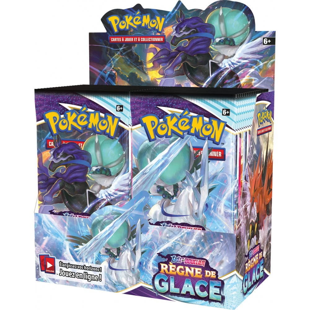 👑 Display 36 Booster JCC Pokémon Épée et Bouclier – Règne de Glace (VF) ❄️ Card Master Tcg