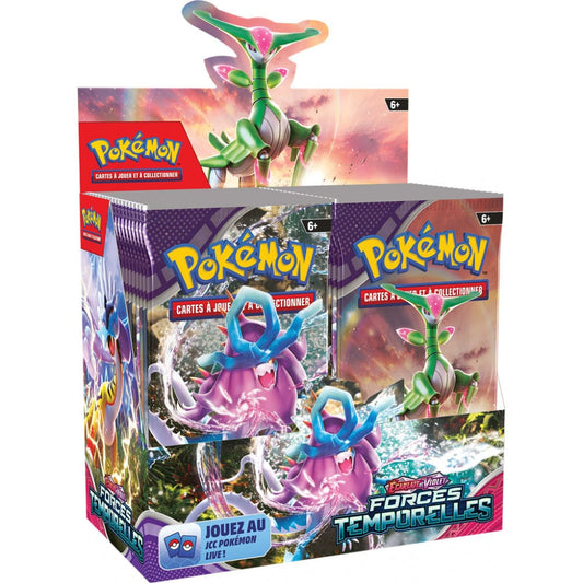 🌀 Display 36 Boosters JCC Pokémon : Écarlate et Violet – Forces Temporelles (EV05) 🌀 Card Master Tcg