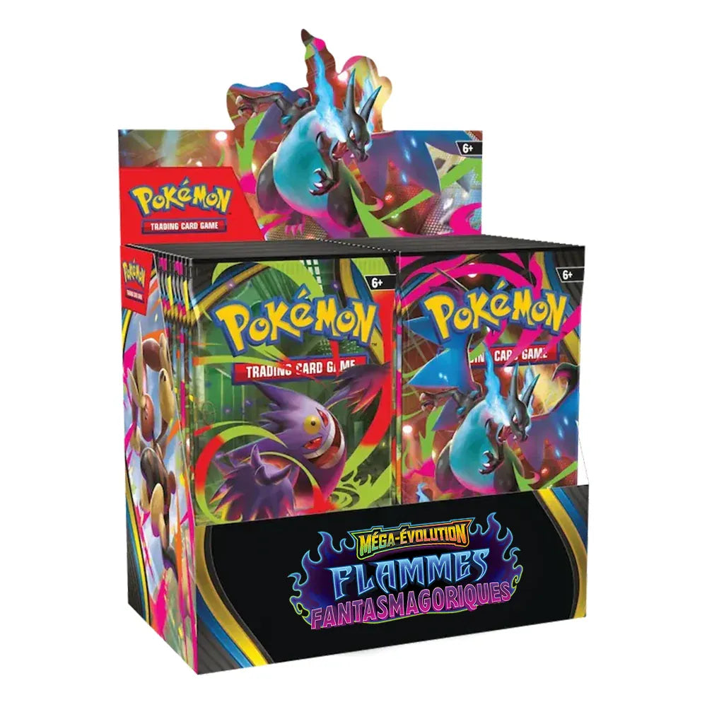Display Pokémon – Méga-Évolution : Flammes Fantasmagoriques (VERSION FRANÇAISE) Card Master Tcg