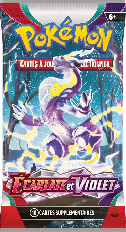 Lot de 10 Boosters Pokémon – Écarlate et Violet (FR) Card Master Tcg