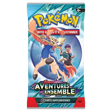 Lot de 5 Boosters Pokémon – Écarlate et Violet : Aventures entre l'ensemble (FR) Card Master Tcg