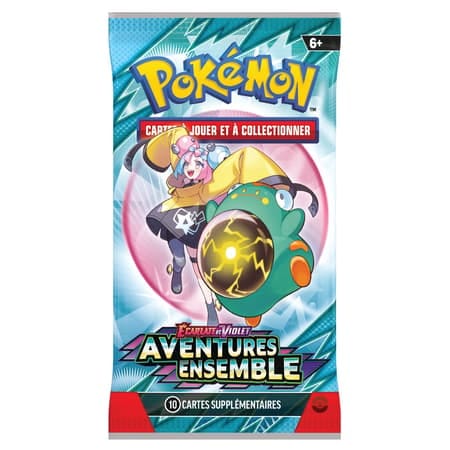 Lot de 5 Boosters Pokémon – Écarlate et Violet : Aventures entre l'ensemble (FR) Card Master Tcg