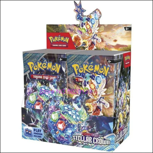 Pokémon TCG: Scarlet & Violet—Stellar Crown Booster Box (36 Packs) Card Master Tcg