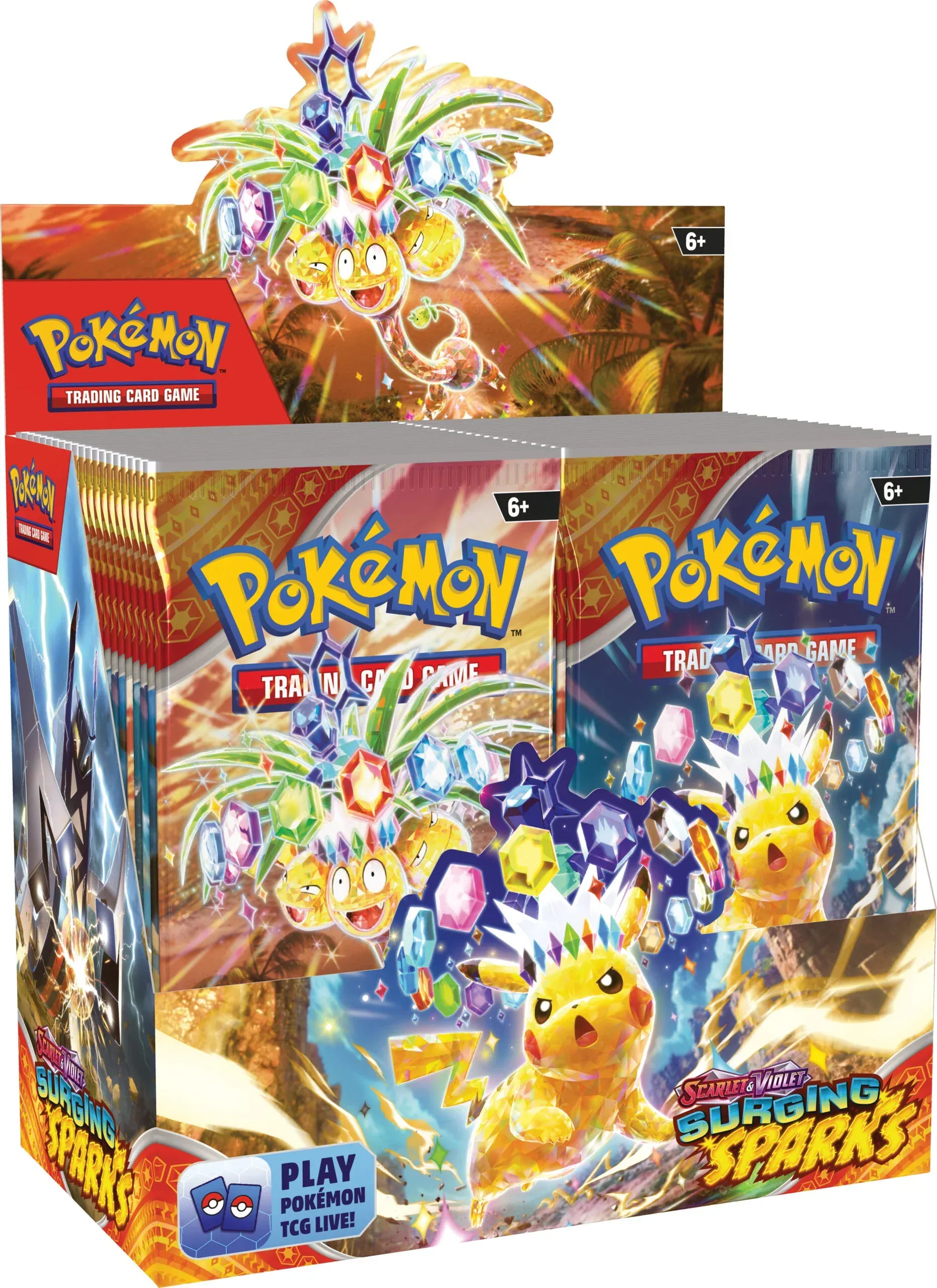 Pokémon TCG: Scarlet & Violet—Surging Sparks Booster Box (EN) Card Master Tcg