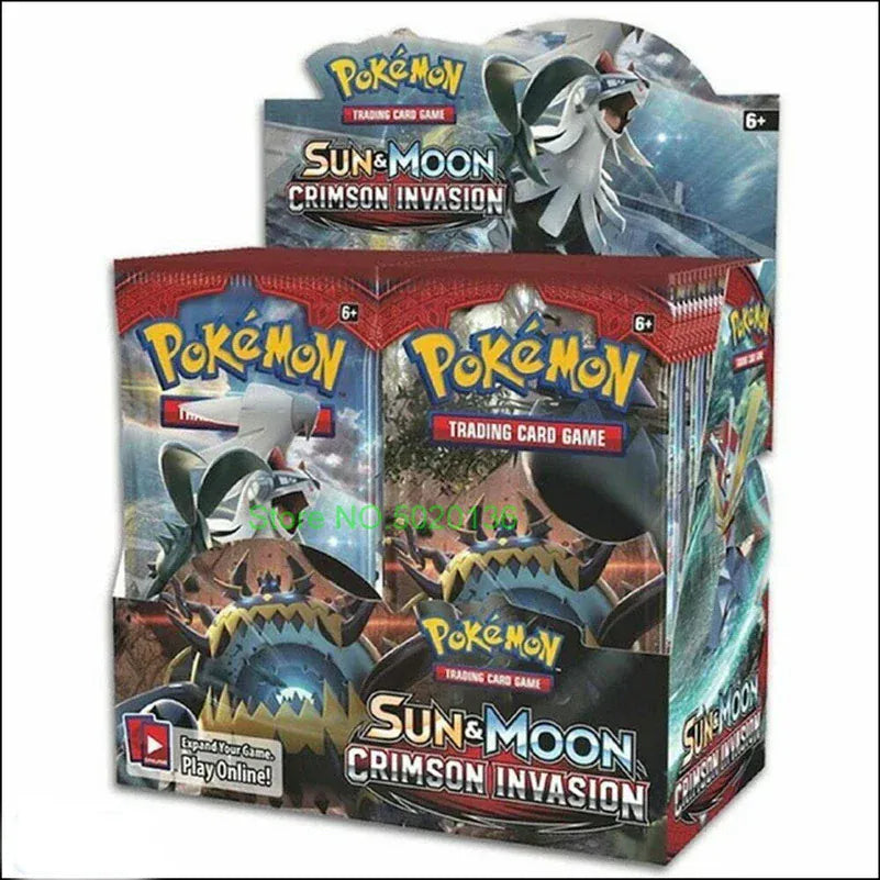 Pokémon TCG: Sun & Moon—Crimson Invasion Booster Box (36 Packs) Card Master Tcg