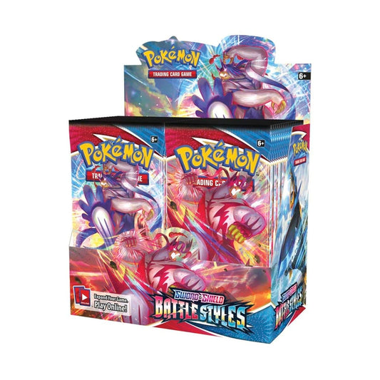 SEALED Pokémon TCG: Sword & Shield—Battle Styles Booster Box (36 Packs) | Tyranitar Alt Art Set Card Master Tcg