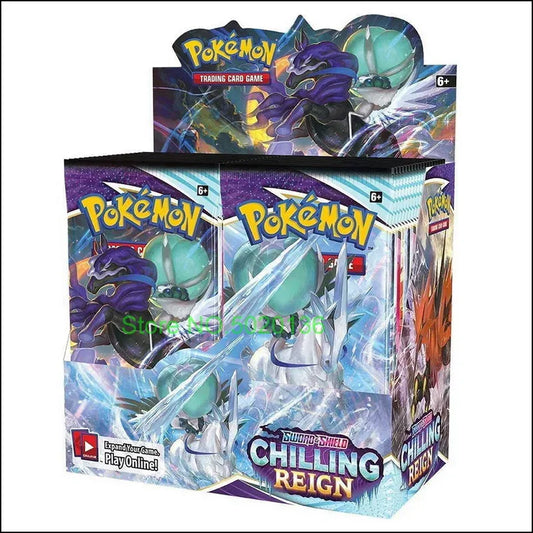 SEALED Pokémon TCG: Sword & Shield—Chilling Reign Booster Box (36 Packs) | Blaziken Alt Art Set Card Master Tcg
