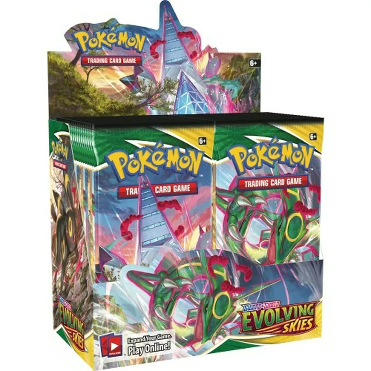 SEALED Pokémon TCG: Sword & Shield—Evolving Skies Booster Box (36 Packs) | Umbreon VMAX Alt Art Set Card Master Tcg
